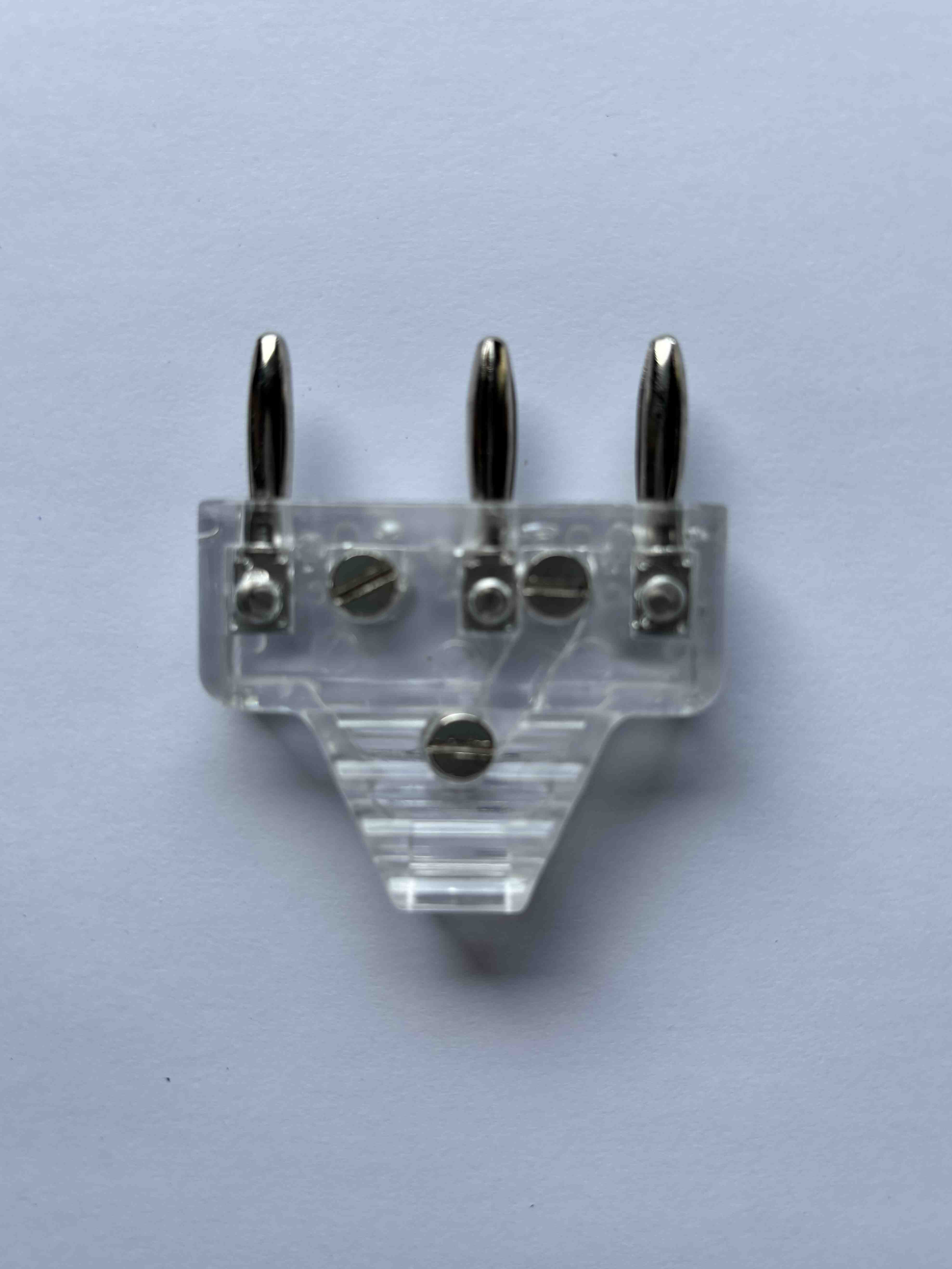 Epee 3 pin Transparent plugs